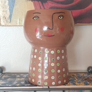 Opalhouse Ceramic Face Planter